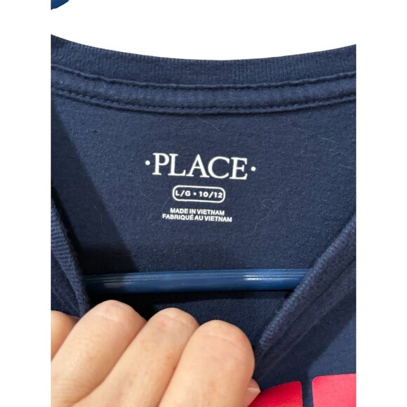 Santa Is My Homie Kids Long Sleeve Christmas Shirt  L/G 10/12  Cotton - Picture 3 of 4